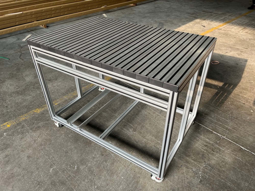 My Custom T-Slot Aluminum Bench with Tapped Threads